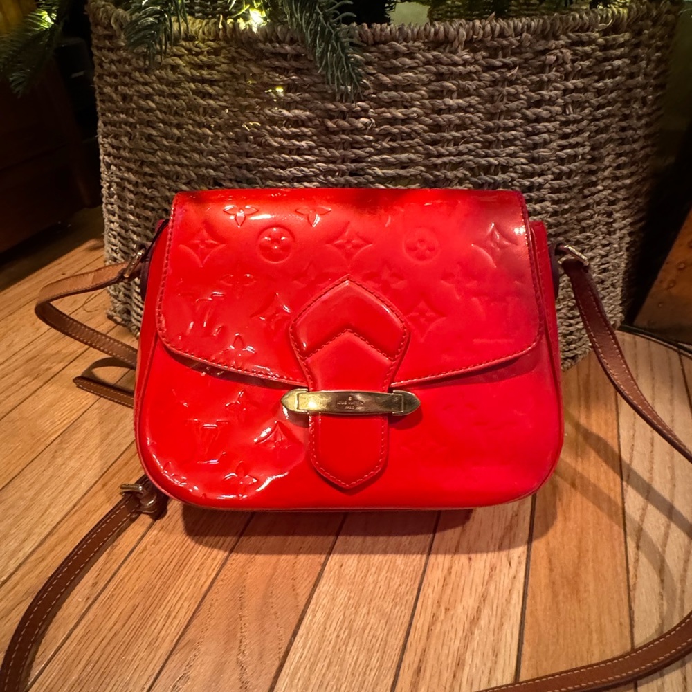 Louis Vuitton Bellflower Patent Leather Monogram Vernis PM Preloved